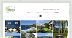 Desktop Screenshot of hotelruraleltexeu.com